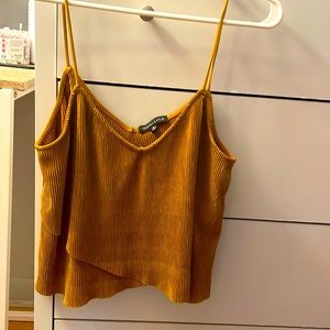 Kendal & Kylie clothing line - yellow tank